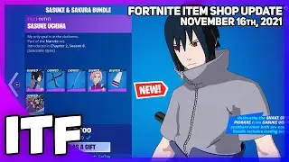 Fortnite Item Shop NARUTO IS HERE! [November 16th, 2021] (Fortnite Battle Royale)