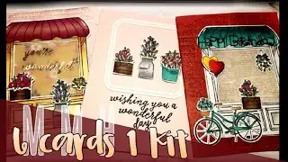 6 CARDS 1 KIT |MY MONTHLY HERO|JAN. 2019
