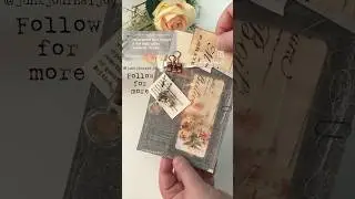 junk mail with a clear image on the window 🙌🏻 junk journal ideas