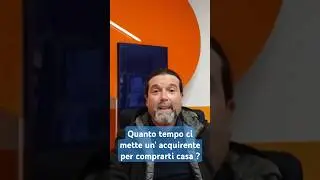 Quanto tempo serve ad un acquirente per decidere se comprare o non comprare la tua casa 🏡? #perte
