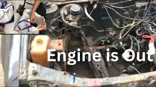 New Vlog My 1986’s Restoration Finally Engine Out and other things are under my bed 😂