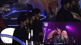 ZEROBASEONE reaction to ROS&Eacute; & BRUNO MARS - APT. MAMA 2024
