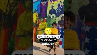 7 Black Owned Spots in Tulsa - An Itinerary #blackownedbusiness #blackowned #blackwallstreet