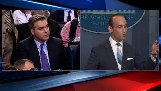 CNN reporter spars with White House over immigration policy