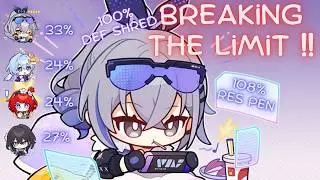 I Gave Silver Wolf 108% RES PEN & 100% Def Shred