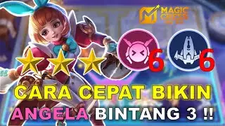 HOW TO QUICKLY MAKE ANGELA A 3-STAR GOLD RUSH!! GOLD RUSH IS SO FUN NOW!! MAGIC CHESS GO GO