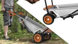 WORX Aerocart | Watch WORX Aerocart Multifunction Wheelbarrow Review