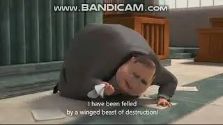 Bee Movie (2007) Clip: Adam stings Montgomery's butt!
