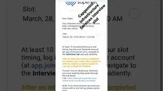 Capgemini Infrastructure Services interview mail #Capgemini