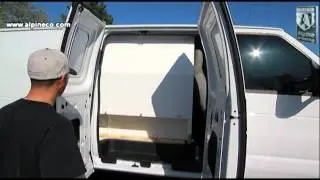 Alpine Armoring  Prisoner Transport Van all wheel drive Ford E-350 Unarmored