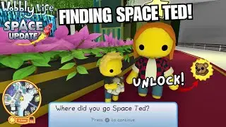 UNLOCK TEDDY BEAR OUTFIT! A BEAR HUNT! FINDING SPACE TED! Wobbly Life Space Update!