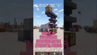 How to make a PAYMENT SYSTEM with ITEM FILTERS! | Redstone with PsiVolt #minecraft #redstone