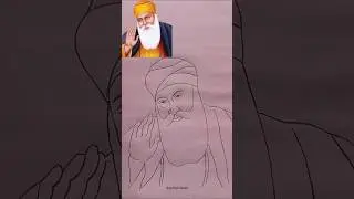 Easy #gurunanakdevji #drawing #waheguruwaheguruji #art #pencildrawing #gurugobindsinghji #punjab