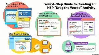 H5P Drag and Drop Activity Step by Step Guide 