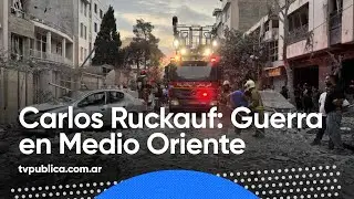 Guerra en Medio Oriente: el análisis del dr Carlos Ruckauf - Las Mañanas con Andino
