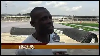 Akwa Ibom State government lays Synthetic turf at Uyo Township Stadium