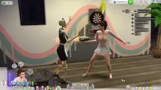 Bonehilda training me like I&rsquo;m the chosen one 😌💥 #practice #action #scene #act #thesims4 #bones