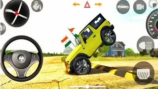 Modified Mahindra New 😱 Thar 😈☠️🔥 OFFRODING CAR GAMING VIDEO !! 2026 Gameplay !! (@Minarul.777)