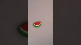 Clay Watermelon #bangladesh #diy #creativeclayideas #bd #art #creative #craft #claycraft #clay