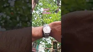 HMT Janata 17 jewels #history #watch #wristwatch #hmt #hmtwatches #hmtjanata #hmtindia #indiawatch