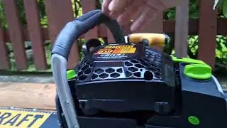 Chainsaw Procraft GS-52P engine sound #chainsaw