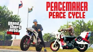 GTA 5 Online: How To Make Peacemaker's Peace-Cycle! (Plus Riding Outfit)