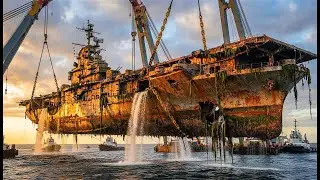 USS YORKTOWN CV-5 1937 WORTH US$3000 MILLION LOST FOR DECADES [HISTORIC RESTORATION]
