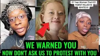 Black Americans Are BOYCOTTING NOT to protest For the White Woman Shot by ICE. HERE'S WHY 