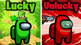 Lucky vs Unlucky - Among Us Perfect Timing Moments #1