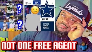 Cowboys have not sign any outside free agents! Zadarius Smith & Bobby Wagner still in play? I pray