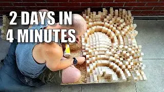 The Making of a QRD Skyline Acoustic Diffuser - Mesmerizing Timelapse Video