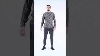 Camicia giavanese stampata