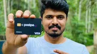 Unboxing postpe Physical Card