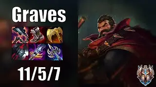 Graves vs Jarvan IV JUNGLE - Patch 12.22 euw1 CHALLENGER