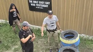 Memperkenalkan PRACTICAL KNIFE THROWING dengan timer baru dan tema target face vers1