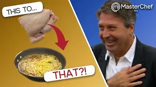 CHAOS! Blind Cooking Challenge | Kitchen Swap Every 15 Minutes | Celebrity MasterChef UK