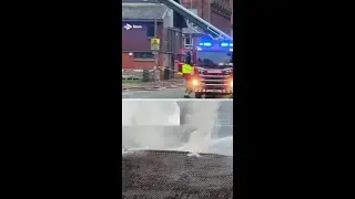 Road closed after fire breaks out at Glasgow church overnight #Glasgow #News #Fire