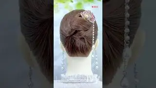 Beautiful Updo Hairstyle in Minutes #hairstyle #updo #easyupdo