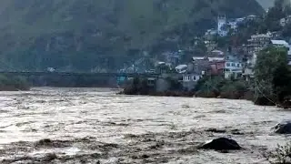 Doda: Chenab River Flowing Above Danger Level