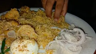 Asmr eating  CHICKEN BIRYANI MUKBANG! 😍 Eating Giant Plate of Biryani | Indian Foodie  #mukbang 