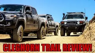 Cleghorn Trail Review 2018! 2 Toyota Tacoma TRD's Tackle Cleghorn