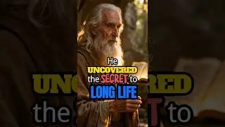 Methuselah Shows Secrets To Long Life #bibletruth #history #ytshorts #life #emotional  #bibleshorts