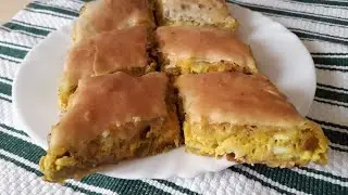 من الاطباق المطلوبة بكثرة في رمضان  😍 بقلاوة مالحة بطريقة ساهلة