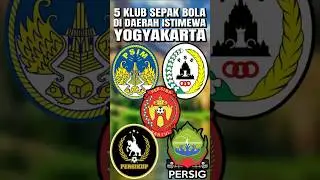 5 KLUB SEPAK BOLA TERKENAL DI YOGYAKARTA #football