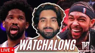 Sixers 115 - Raptors 102 🏀 Watchalong Interactive Livestream @TorontoRaptors @sixers @NBA