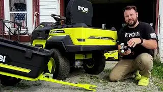 Ryobi Tractor Hitch Installation
