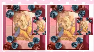 Best idea for diy photo frame# how make easy and quick photoframe#love#viral#satisfaction