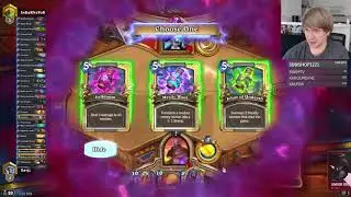 Savjz is trying Kazakus freeze mage (Journey to un'Goro)