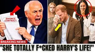 Tom Bower Just EXPOSED Meghan's DIRTY Divorce Contract On Live TV &mdash; Harry Completely RUINED