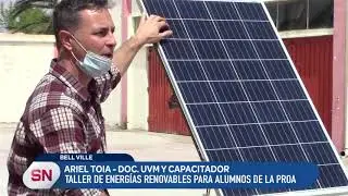 ECOSUD BRIND&Oacute; UNA CAPACITACI&Oacute;N SOBRE ENERG&Iacute;AS RENOVABLES A ALUMNOS DE LA ESCUELA PROA